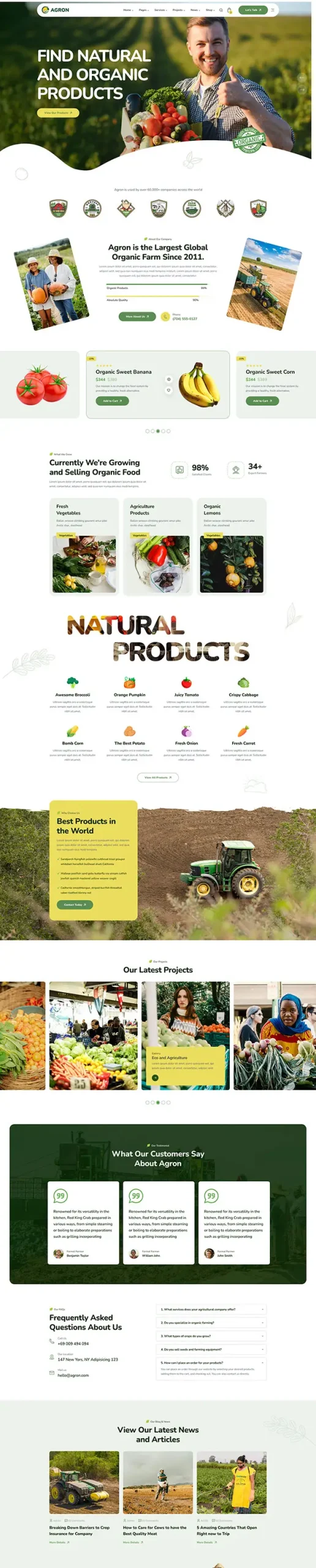 We grow fresh, organic produce using clean methods that protect nature, healthy food.